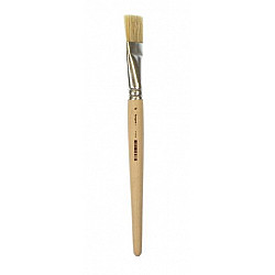 Kangaro Lyon Brush - Short - Unvarnished Wood - Size 18