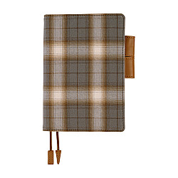 Hobonichi Techo Cousin A5 Cover - Shirt Fabric: Foggy Plaid