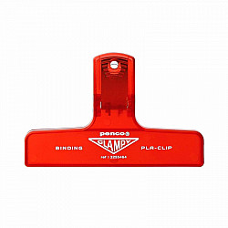 Penco Clampy PLA-CLIP Clip - 100 mm - Transparant Rood
