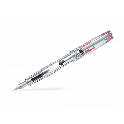 Pilot Prera Transparent Fountain Pen - Pink