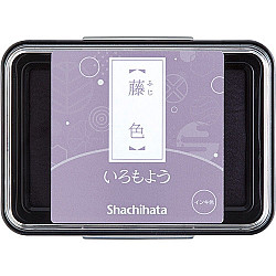 Shachihata Iromoyo Ink Pad - Oil-Based - Light Purple (Fuji-Iro)