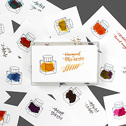 Wearingeul Ink Swatch Cards - Horizontal - 100 Sheets