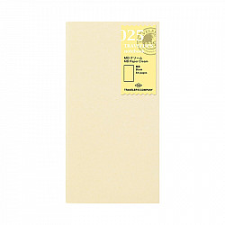 TRAVELER'S COMPANY 025. MD Paper Cream Vulling - Regular Size