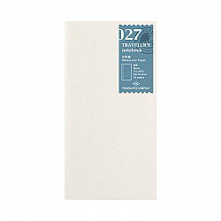 TRAVELER'S COMPANY 027. Watercolor Paper Vulling - Regular Size