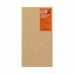 TRAVELER'S COMPANY 028. Card File Vulling - Regular Size