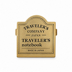 TRAVELER'S COMPANY 030. - Messing Clip (TRC Logo)