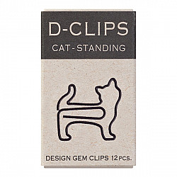 Midori D-Clips Mini - Standing Cat