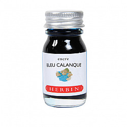 J. Herbin Fountain Pen Ink Sample - 10 ml - Blue Calanque