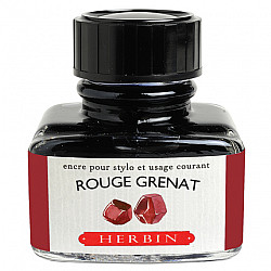 J. Herbin Fountain Pen Ink - 30 ml - Rouge Grenat