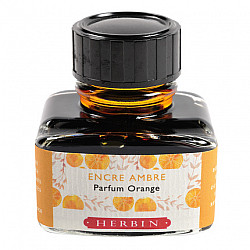 J. Herbin Scented Fountain Pen Ink - 30 ml - Amber (Orange Scent)
