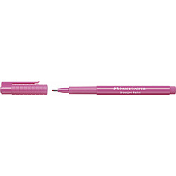 Faber-Castell 1554 BROADPEN Fineliner - 0.8 mm - Pastel Purple Pink