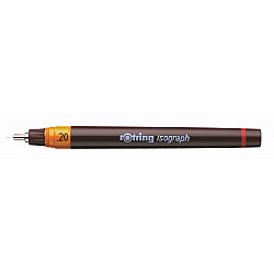 Rotring Isograph High Precision Technical Pen - 0.2 mm - Black