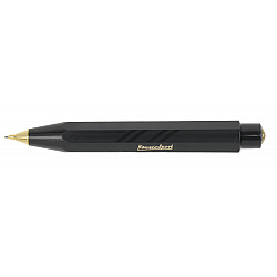 Kaweco Sport Mechanical Pencil - 0.7 mm - Classic Guilloche - Black