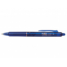 Pilot Frixion Clicker 10 Uitwisbare Pen - Breed - Blauw
