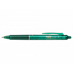 Pilot Frixion Clicker 10 Erasable Pen - Broad - Green