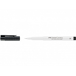 Faber-Castell Pitt Artist Pen - B (Brush) - Wit