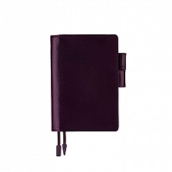 Hobonichi Techo Planner A6 Cover - Leather: Violet