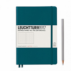Leuchtturm1917 Notebook - A5 - Dotted - Pacific Green