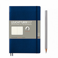 Leuchtturm1917 Notebook - B6 - Dotted - Softcover - Navy