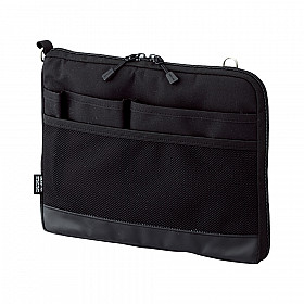 LIHIT LAB Smart Fit Bag in Bag - Horizontale Versie - A5 - Zwart
