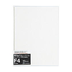 LIHIT LAB Sketch Book Navulling -  Afmeting F4 343 x 264 mm - 300 grams Papier - 10 Vellen