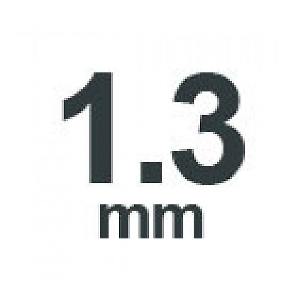 1.3 mm