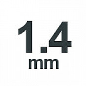 1.4 mm