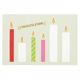 Mark's Japan With Maste Decoration - gift card set - Congratulations
