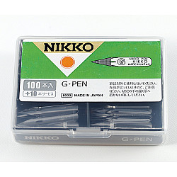 Nikko No. G3 - G-Pen Type Nib - Pack of 100 + 10 FREE
