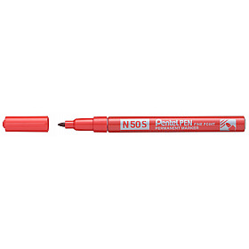 Pentel N50S Marker - Fijn - Rood