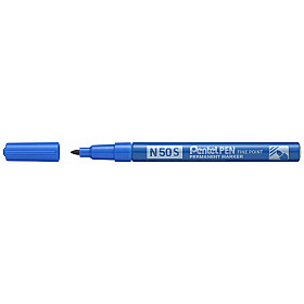 Pentel N50S Marker - Fijn - Blauw