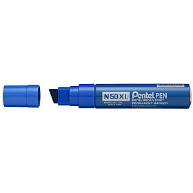 Pentel N50XL Marker - Extra Breed - Blauw
