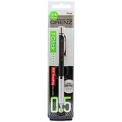 Pentel Orenz Mechanical Pencil - 0.5 mm - Metal Grip - Black