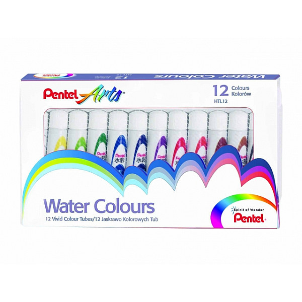 Pentel Water Colours Tubes Sets