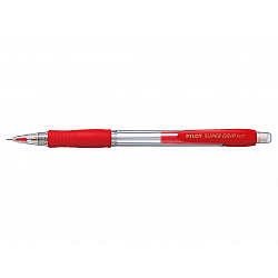 Pilot Super Grip Mechanical Pencil - 0.7 mm - Red Barrel with Graphite Lead