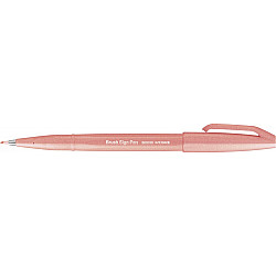 Pentel Touch Brush Sign Pen SES15C - 2023 New Colours - Coral Orange