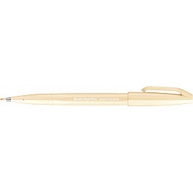 Pentel Touch Brush Sign Pen SES15C - 2023 Nieuwe Kleuren - Pale Orange