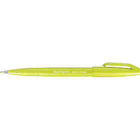 Pentel Touch Brush Sign Pen SES15C - 2023 Nieuwe Kleuren - Lime Green