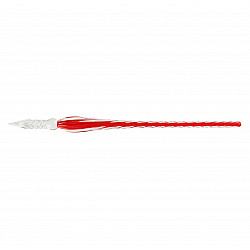 J. Herbin Glass Dip Pen - Torsadee Rouge Caroubier - Red