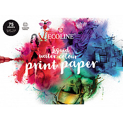 Talens Ecoline Print Papier - 150 grams - A4 - 75 losse vellen