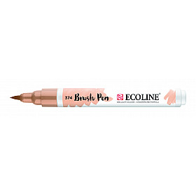 Talens Ecoline Brush Pen - 374 Roze Beige