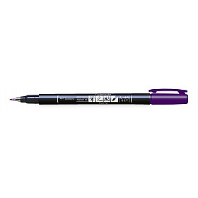 Tombow Fudenosuke Brush Pen - Hard - Paars