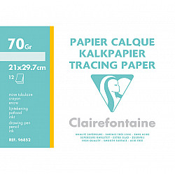 Clairefontaine Kalkpapier - A4 - 70 gram - 12 pagina's