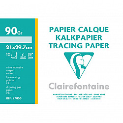 Clairefontaine Kalkpapier - A4 - 90 gram - 12 pagina's