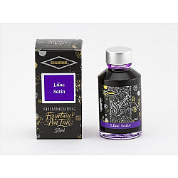 Diamine Shimmering Fountain Pen Ink - 50 ml - Lilac Satin