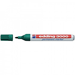 edding 3000 Permanent Marker - 1.5-3 mm - Green