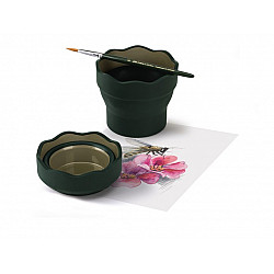 Faber-Castell Clic & Go Foldable Watercup - Green