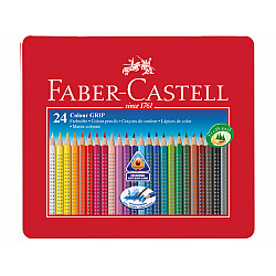Faber-Castell Colour Grip Pencil - Set of 24