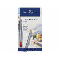 Faber-Castell Goldfaber Aqua Watercolour Pencils - Set of 12
