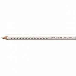 Faber-Castell Jumbo Grip Coloured Pencil - White